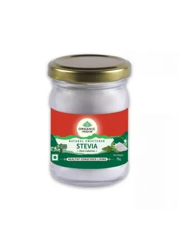 Стевия Organic India: 75 г натурального сахарозаменителя